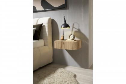 Taboni von POL Power - Hänge-Nachttisch mit 1 Schublade Artisan Eiche