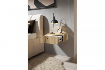 Taboni von POL Power - Hänge-Nachttisch mit 1 Schublade Artisan Eiche