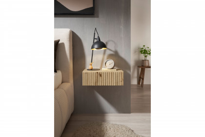 Taboni von POL Power - Hänge-Nachttisch mit 1 Schublade Artisan Eiche