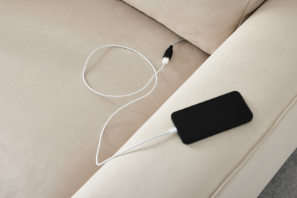 MR 9450 von Musterring - Polstergarnitur links grege