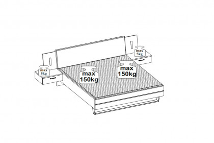 Genomi von SchlafKONTOR - Schlafzimmer-Einrichtung Eiche Artisan - kaschmir