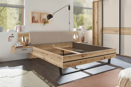 Genomi von SchlafKONTOR - Schlafzimmer-Einrichtung Eiche Artisan - kaschmir