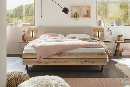 Genomi von SchlafKONTOR - Schlafzimmer-Einrichtung Eiche Artisan - kaschmir