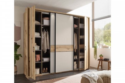 Genomi von SchlafKONTOR - Schlafzimmer-Einrichtung Eiche Artisan - kaschmir