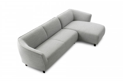 Turia von Pode - Designersofa Ausführung rechts light-grey