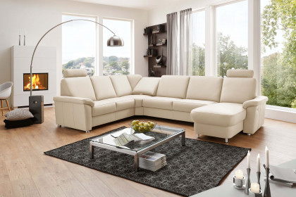 PN-EM09003 von Polinova - Wohnlandschaft Variante links ecru