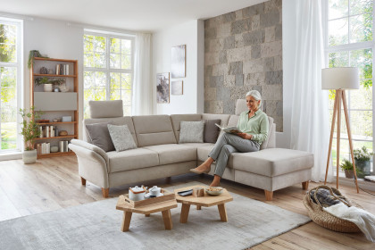 Westerland von Sit & More - Polsterecke Variante rechts creme