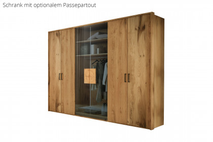 Como von Schösswender - Schlafzimmer Kupfereiche furniert - Glas