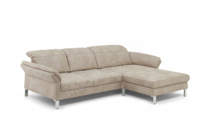 1212 von Carina - Ecksofa Variante rechts sand