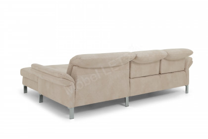 1212 von Carina - Ecksofa Variante rechts sand