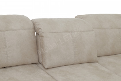 1212 von Carina - Ecksofa Variante rechts sand