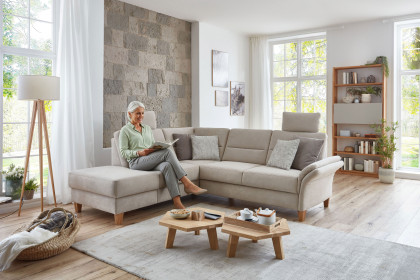 Westerland von Sit & More - Polsterecke Variante links creme