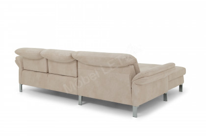 1212 von Carina - Ecksofa Variante links sand