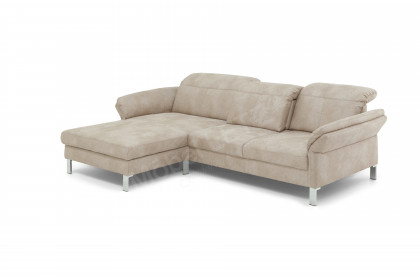 1212 von Carina - Ecksofa Variante links sand