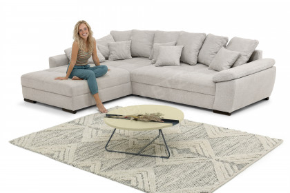 Richmond-LE25 von Nova Via - Polstergarnitur links cream