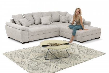 Richmond-LE25 von Nova Via - Polstersofa rechts cream