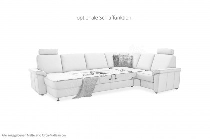 PN-EM09003 von Polinova - Wohnlandschaft Variante rechts ecru