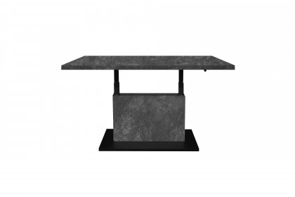 Lift von Mäusbacher - Couchtisch ca. 120 x 70 cm in Grau/ Schwarz, höhenverstellbar