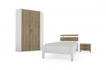 Achat von Priess - Jugendzimmer mit Eckschrank lichtweiß/ Artisan Eiche