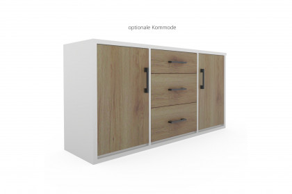 Achat von Priess - Jugendzimmer mit Eckschrank lichtweiß/ Artisan Eiche