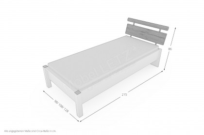 Achat von Priess - Jugendzimmer mit Eckschrank lichtweiß/ Artisan Eiche