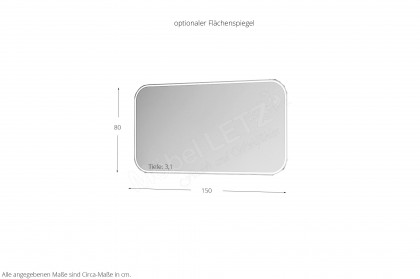 Veluna von puris - Badezimmer in Eiche Natur