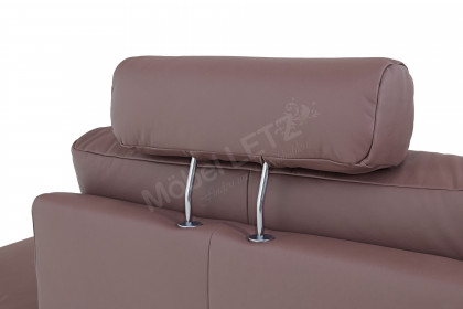 PN-EM24126 von Polinova - Ledergarnitur Variante rechts burgundy