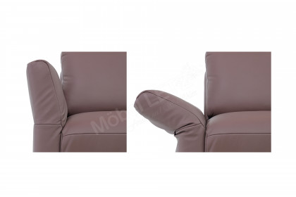 PN-EM24126 von Polinova - Ledergarnitur Variante rechts burgundy