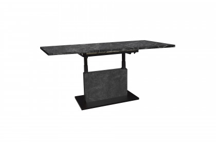 Lift von Mäusbacher - Couchtisch ausziehbar in Grau/ Schwarz