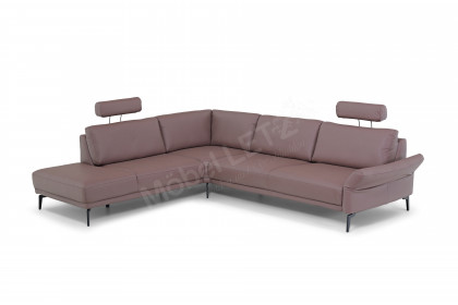 PN-EM24126 von Polinova - Ledergarnitur Variante links burgundy