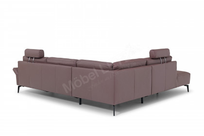 PN-EM24126 von Polinova - Ledergarnitur Variante links burgundy