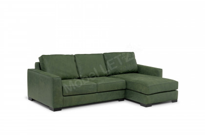 Rockefeller von Het Anker - Ecksofa rechts olive