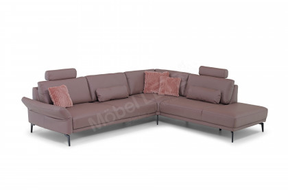 PN-EM24126 von Polinova - Ledersofa burgundy