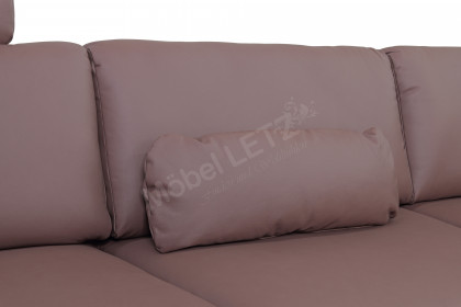 PN-EM24126 von Polinova - Ledersofa burgundy