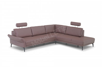 PN-EM24126 von Polinova - Ledersofa burgundy