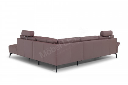 PN-EM24126 von Polinova - Ledersofa burgundy