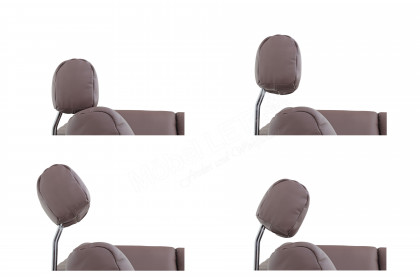 PN-EM24126 von Polinova - Ledersofa burgundy