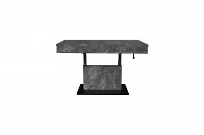 Lift von Mäusbacher - Couchtisch in Grau/ Schwarz, höhenverstellbar