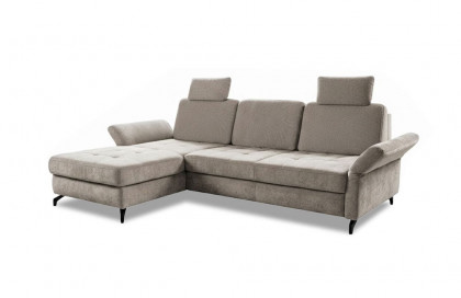 Westham-LE24 von Sit & More - Sofagarnitur links taupe