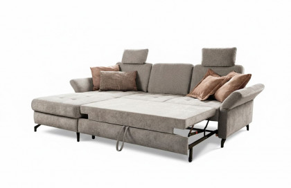 Westham-LE24 von Sit & More - Sofagarnitur links taupe