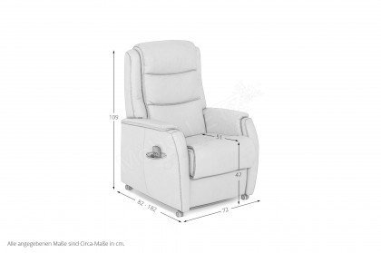 HU-RV15038 von Hukla - Relaxsessel schoko