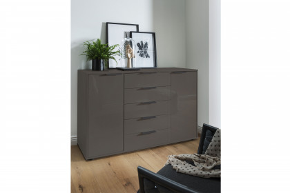 Parma von Wiemann - Sideboard Glas havanna ca. 86 cm hoch