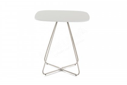DUO 953 von Ronald Schmitt - Beistelltisch weiß lackiert