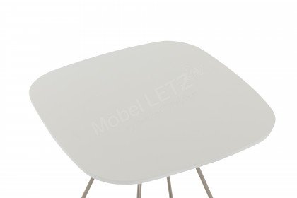 DUO 953 von Ronald Schmitt - Beistelltisch weiß lackiert