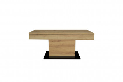 Lift von Mäusbacher - Couchtisch in Asteiche/ Schwarz, höhenverstellbar