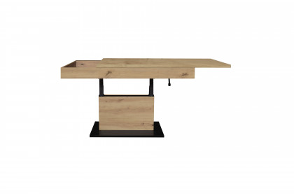 Lift von Mäusbacher - Couchtisch in Asteiche/ Schwarz, höhenverstellbar