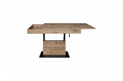 Lift von Mäusbacher - Couchtisch in Viking Oak/ Schwarz, höhenverstellbar