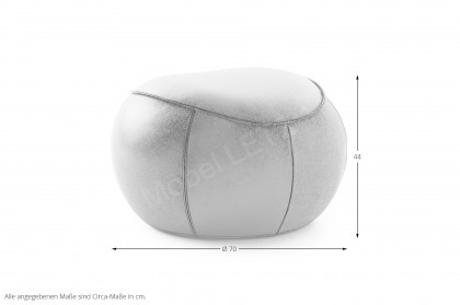 Bowan von Pode - Hocker garnet