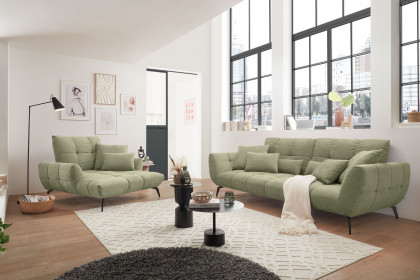 Malibu-LE26 von set one by Musterring - 2-Sitzer hellgrün