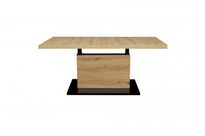 Lift von Mäusbacher - Couchtisch ausziehbar in Artisan Asteiche/ Schwarz